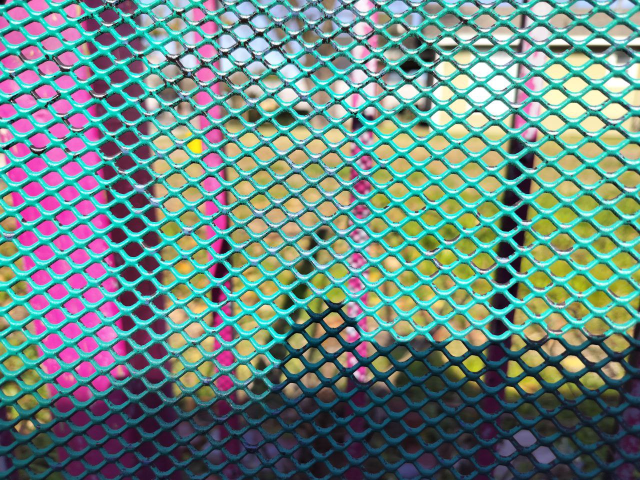 Green and pink